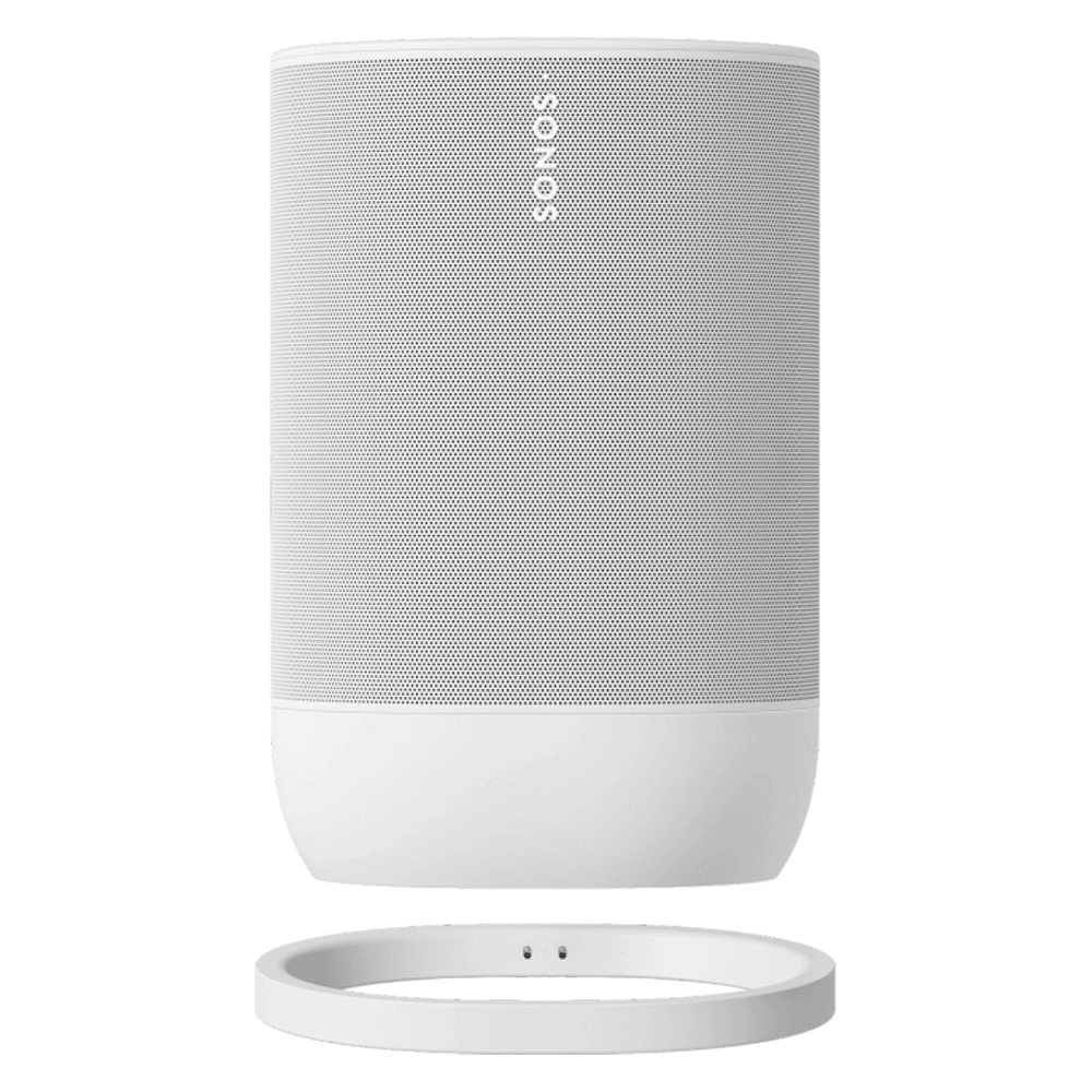 Sonos Move 2 White - Powerful Portable Speaker with WiFi & Bluetooth