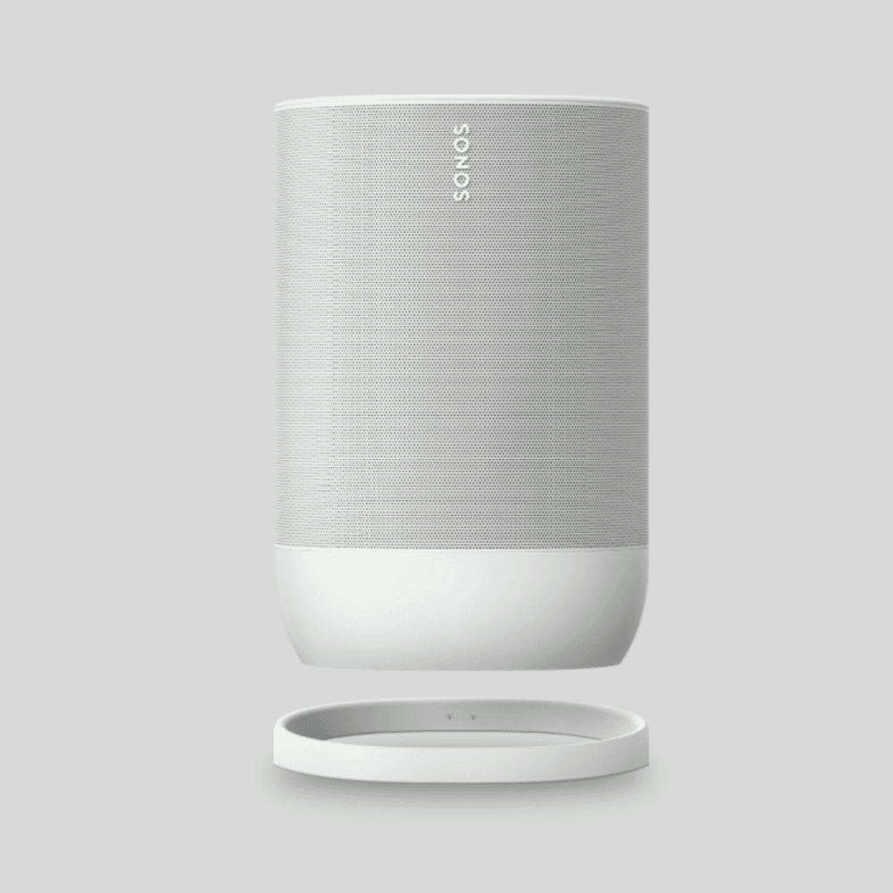 Sonos Move - The battery powered WiFi & Bluetooth Speaker - White