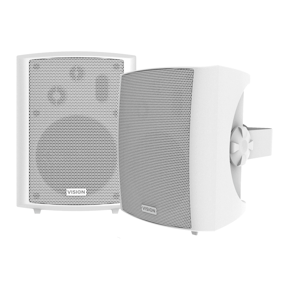 Vision SP1800 - 50w Wall Mounted Loudspeakers (Pair)