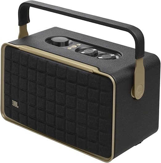 JBL - Authentic 200 Smart Home Portable BT Speaker - Black