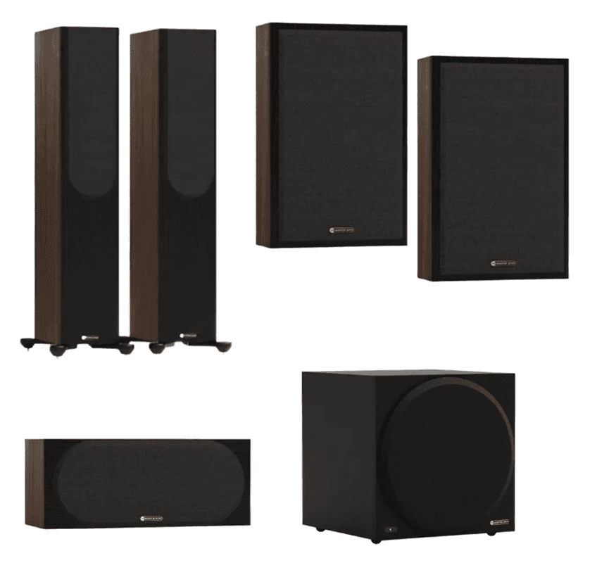 Monitor Audio - Bronze 300 5.1 Home Theatre Speaker System (Walnut)