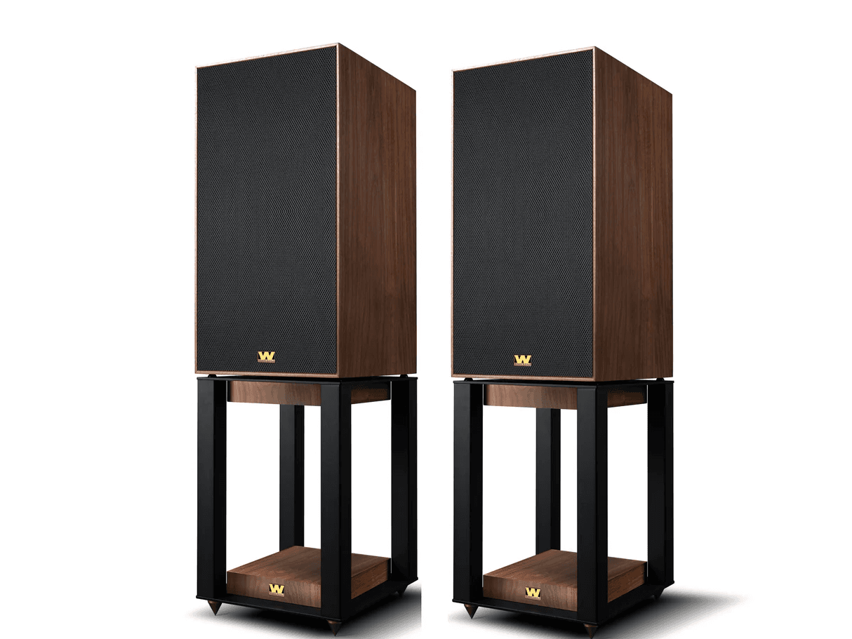 Wharfedale Super Linton - Heritage Range 3-way Standmount Speakers incl Matching Stands (Pair)