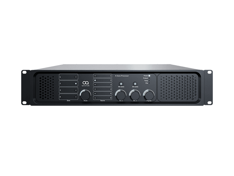 Optimal Audio Zone 4 - Audio Controllers with DSP & WebApp