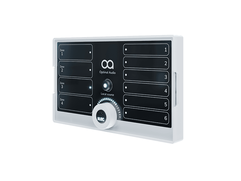 Optimal Audio ZONEPAD 4 - Four zone wall controller