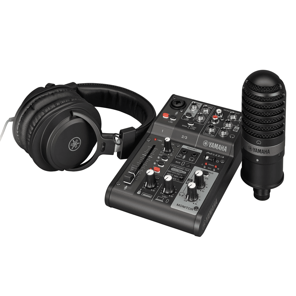 Yamaha AG03MK2 LSPK - Live Streaming Pack