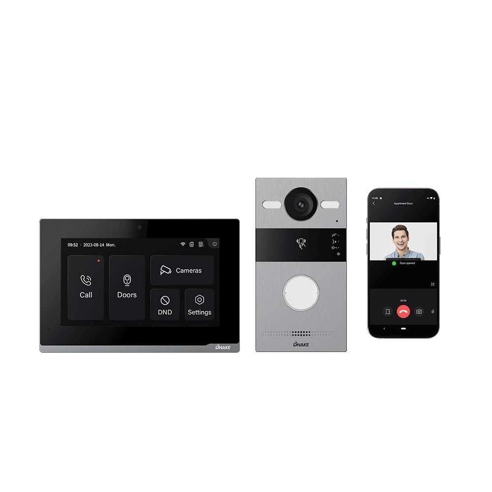 DNAKE - 1-Button SIP Video Door Phone Surface Mount