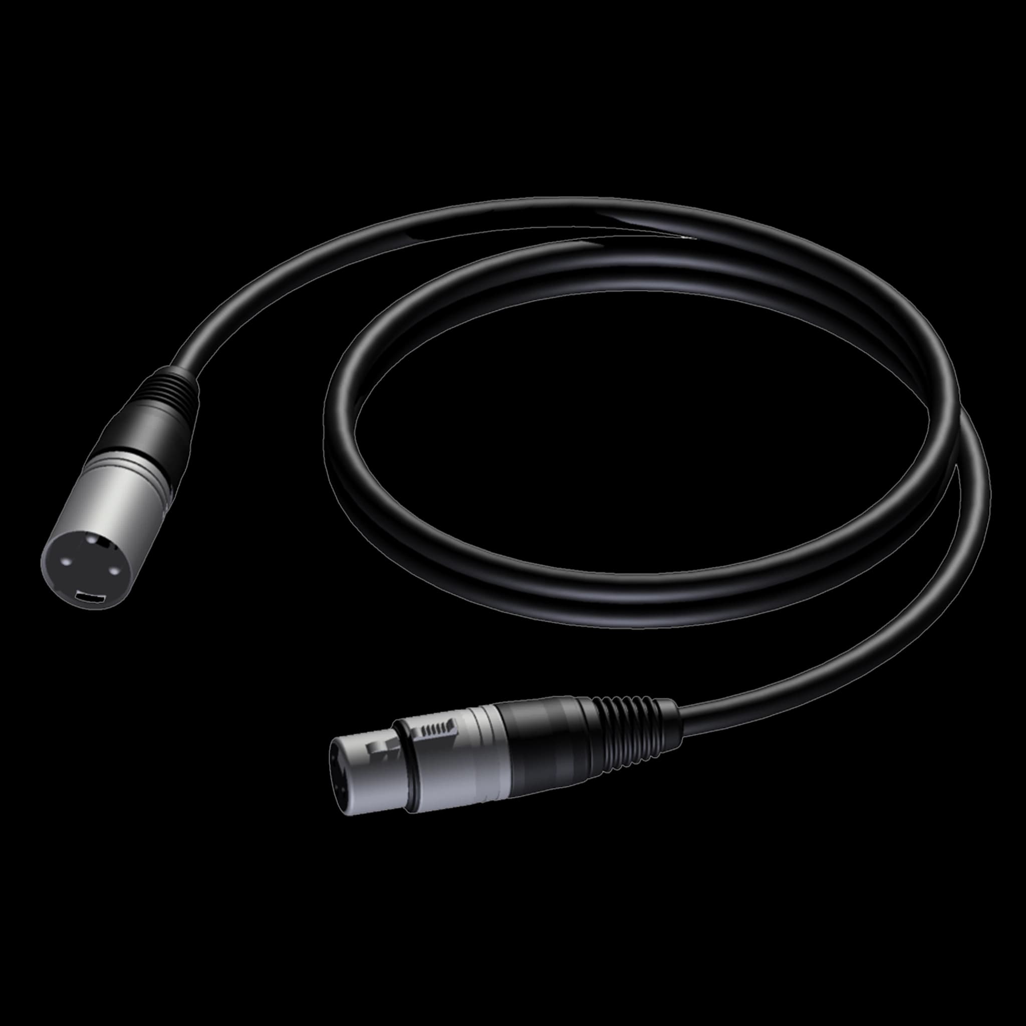 Procab PRO-PRV158/5 - 3G-SDI cable - BNC male - BNC male - HighFlex 5 METER