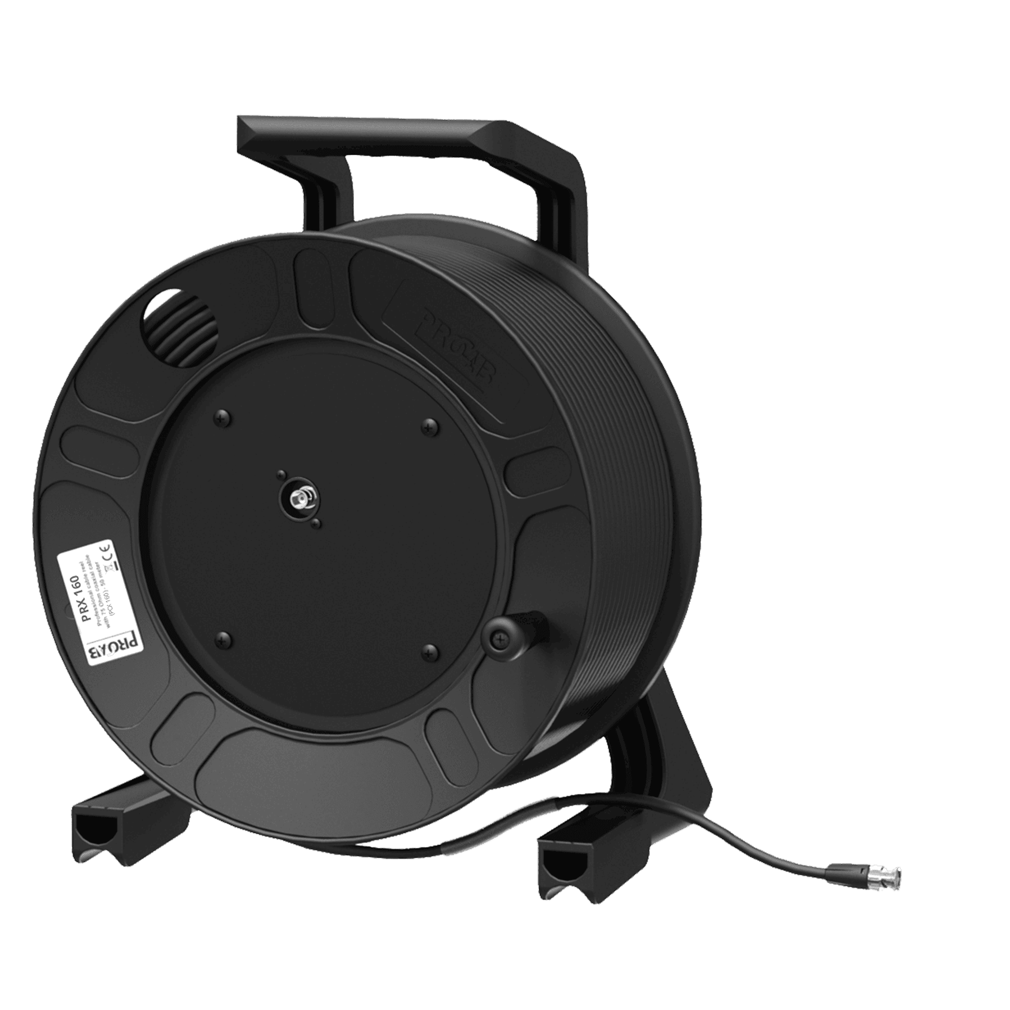 Procab PRO-PRX102/50 - Cable reel - XLR male & female - XLR male 50 meter