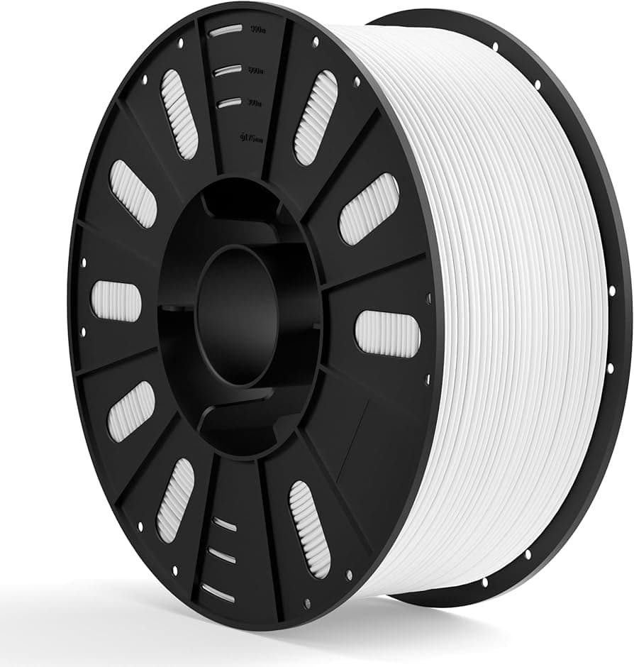 Elegoo PETG White 1.75 mm Plastic Spool