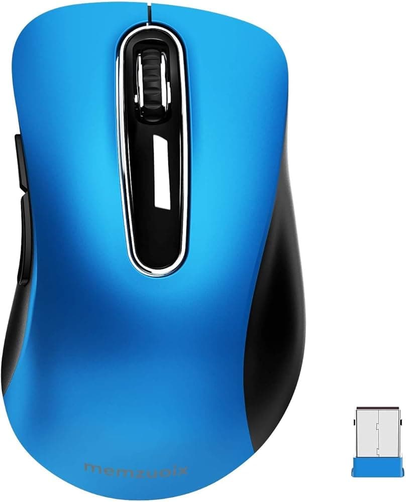 UniQue - Geeko Mini USB Optical Mouse (Black & Silver)