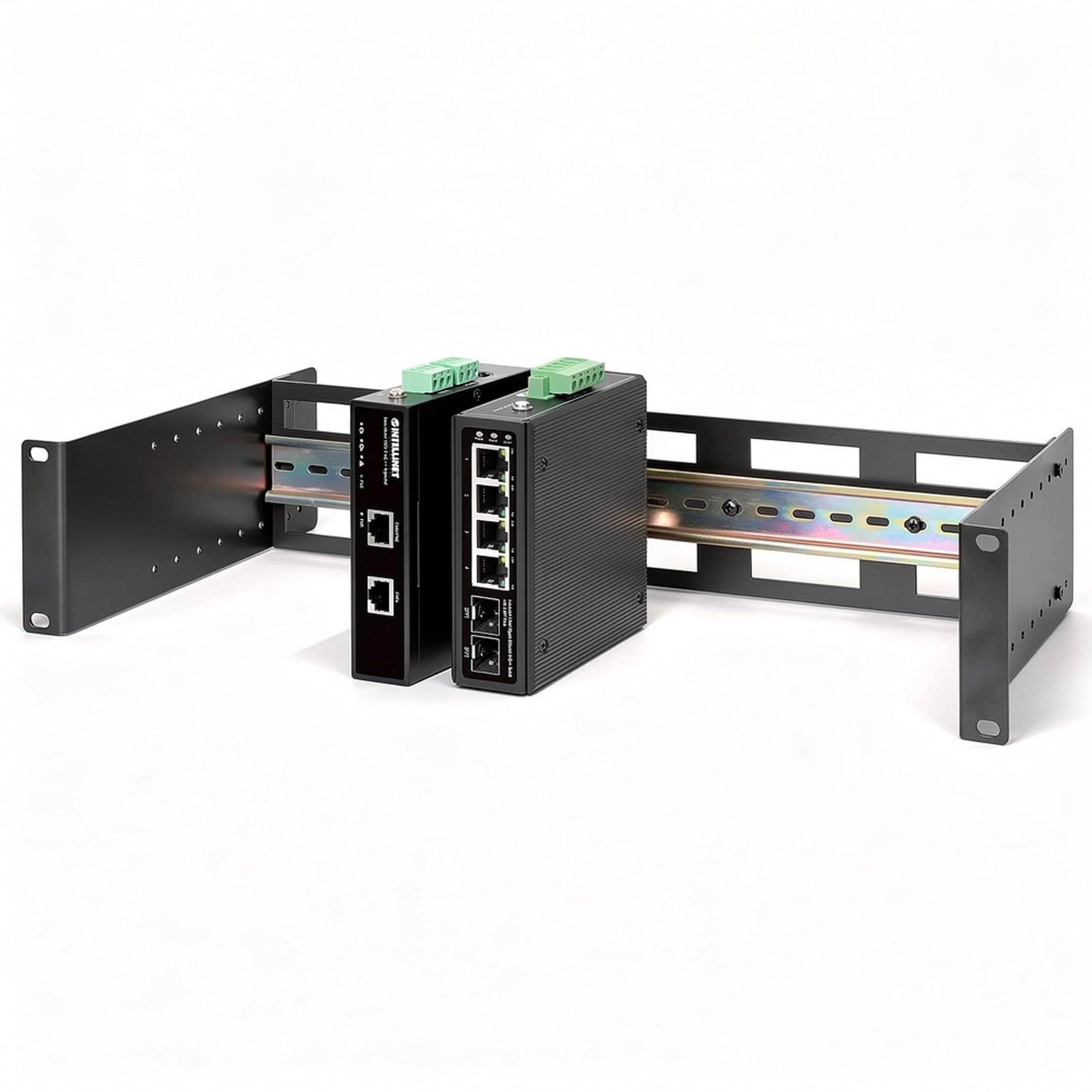 Intellinet - 19-Inch 1U 800mm Fixed Rack Shelf