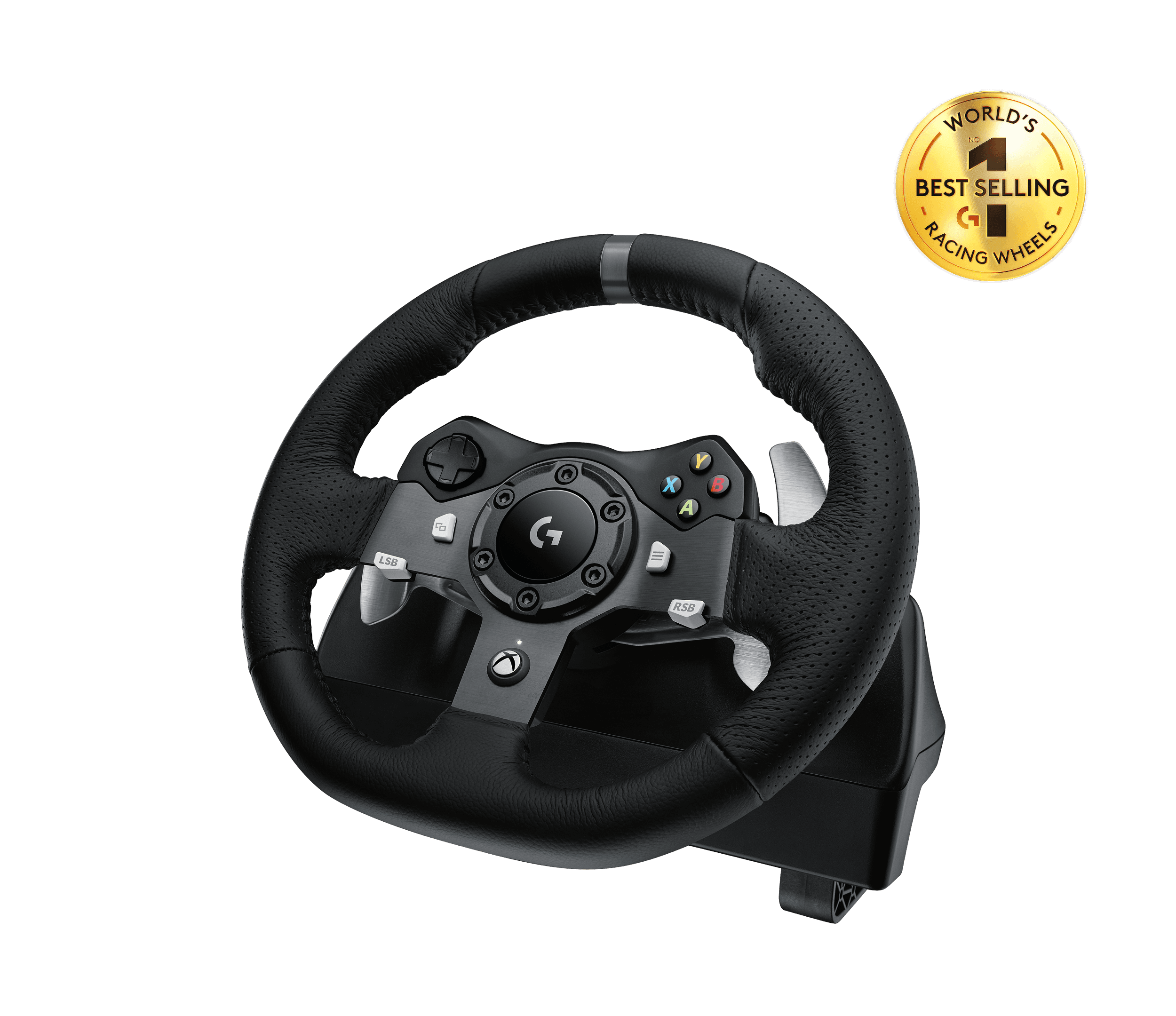 Logitech - G920 Driving Force Racing Wheel and Pedals