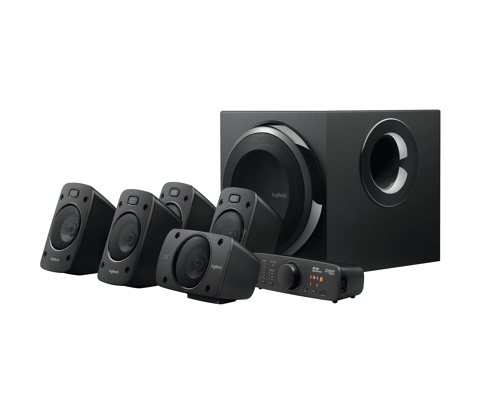 Logitech - Z906 5.1 Surround Sound Speaker System