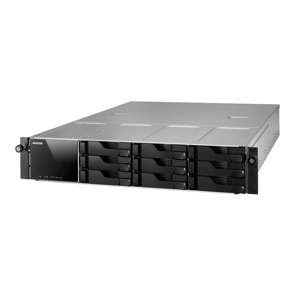 Asustor - AS6512RD Lockerstor 12RD 12-Bay 2U Rackmount NAS