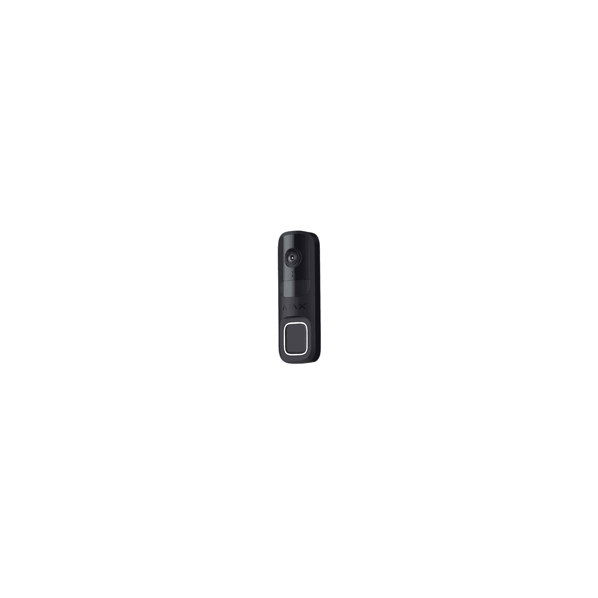 Ajax - Outdoor 4MP WiFi Video Doorbell with PIR & AI (Black)