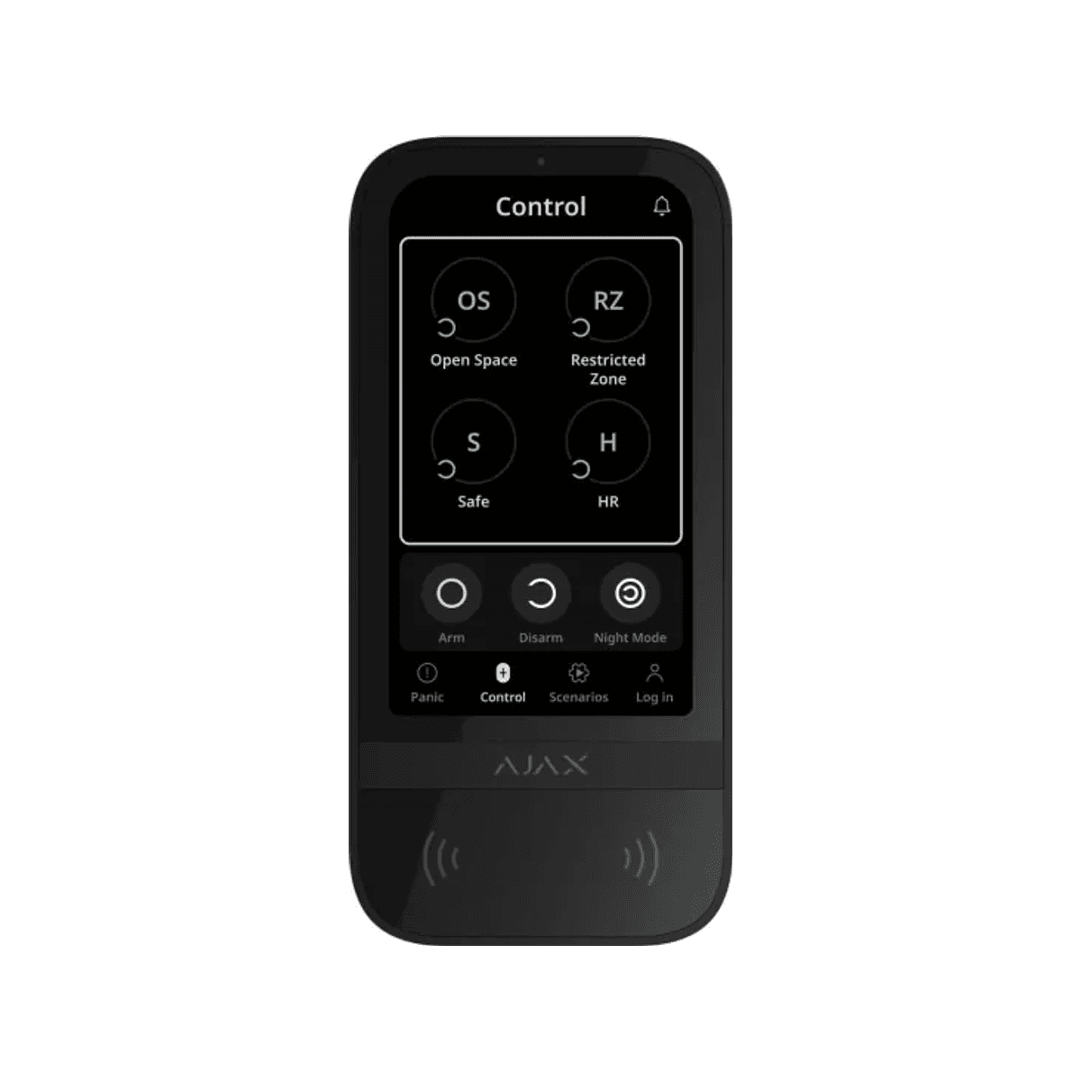Ajax - KeyPad TouchScreen (Black)