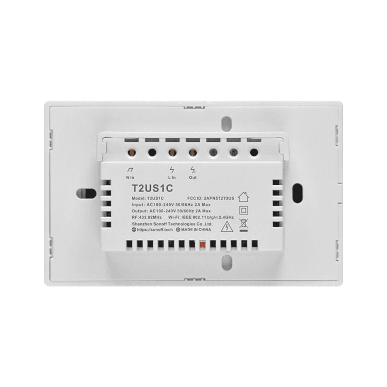 Sonoff Smart Light Switch Black 1CH WiFi