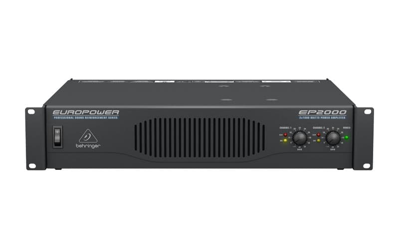 Behringer EP2000 - 2000W Stereo Power Amplifier with ATR