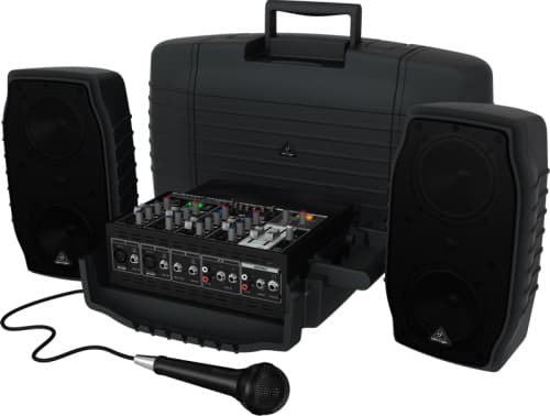 Behringer EUROPORT PPA200 - Ultra-Compact 150-Watt 5-Channel Portable PA System