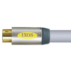 IXOS XFV-01 - S-Video to S-Video Gold Plated OFC