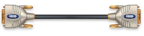 IXOS XHV-458 - DVI-D Dual link DVI-DVI Cable Twin Shielded Gold Plated First -7.5 Meters