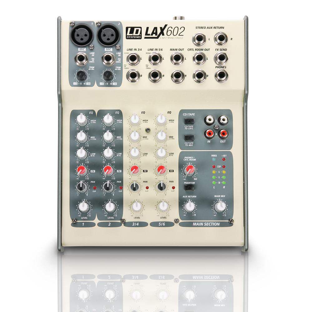 LD Systems LAX 602 6-chanel mixer with aux return