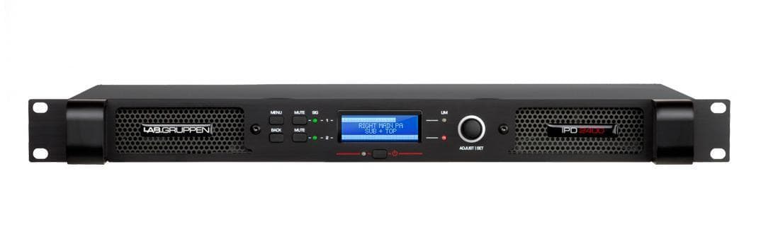 Lab Gruppen - IPD1200 - 2 channels, 2 x 500(2Ω)/600(4Ω)/300(8Ω) W