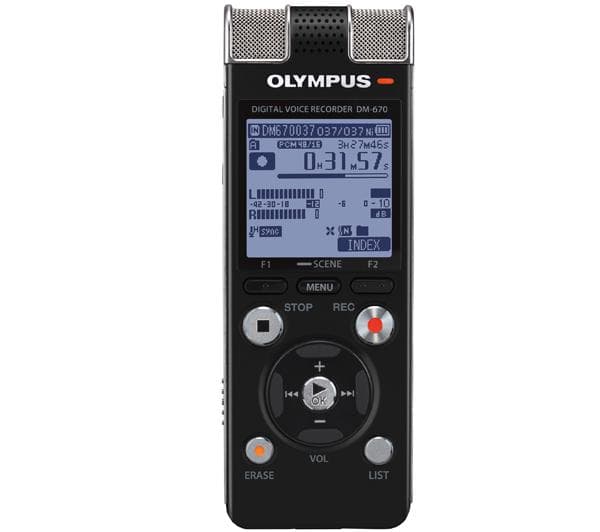 Olympus DM-670 - Digital Voice Recorder