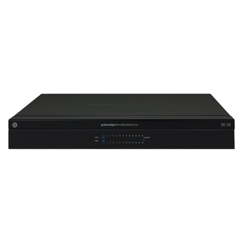 Pakedge SE-26 - 24-Port Unmanaged Gigabit Switch with 2 Single Fiber Ports