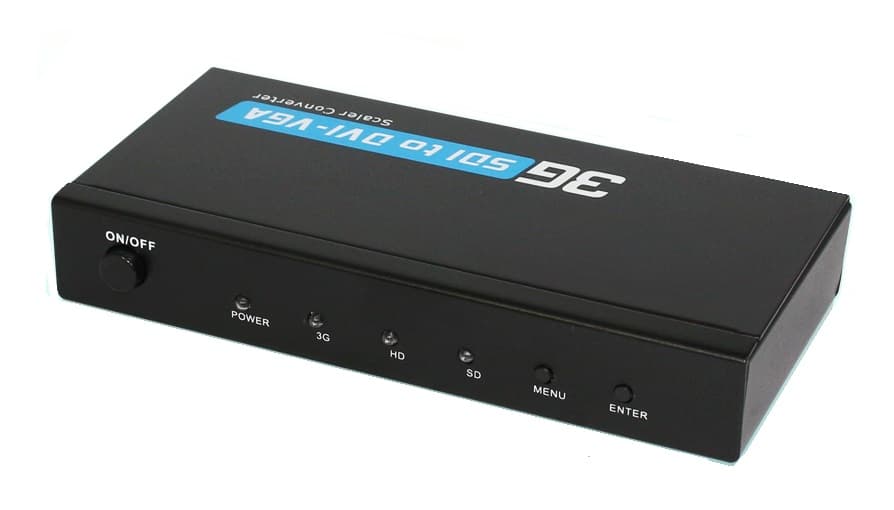 ResoluXion RX-SD003 - 3G SDI to DVI-I +SDI Scaler Converter - Pre Order