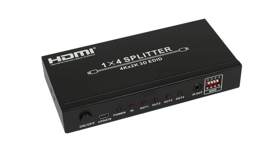 ResoluXion RX-SP010 - 1x4 HDMI 1.4 Splitter with HDCP - Pre Order