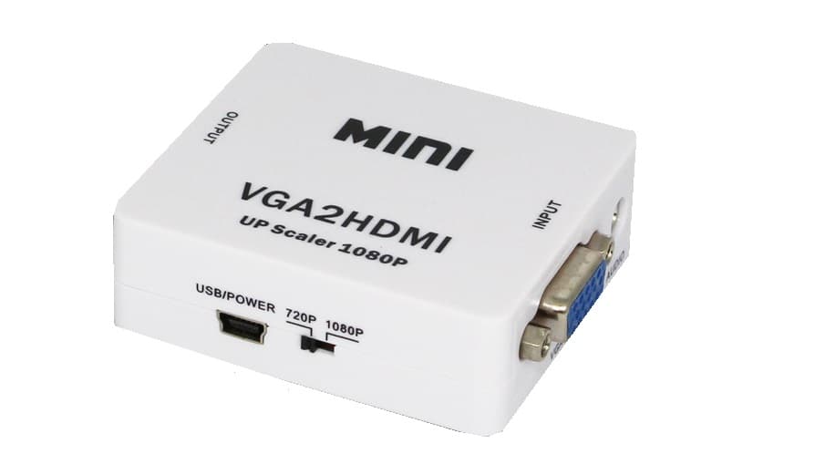 ResoluXion RX-VC008 - MINI VGA + Audio to HDMI 1080p Converter - Pre Order