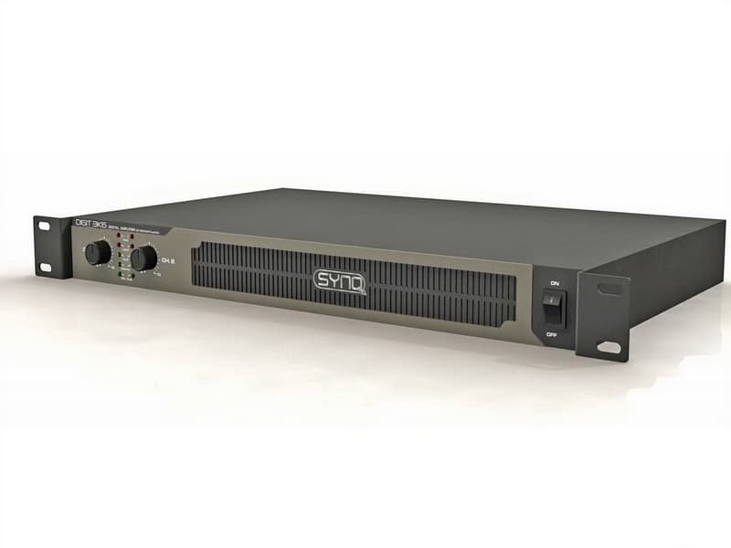 SynQ Digit 3K6 Power amplifier 2x 1800Wrms / 4ohm, class D
