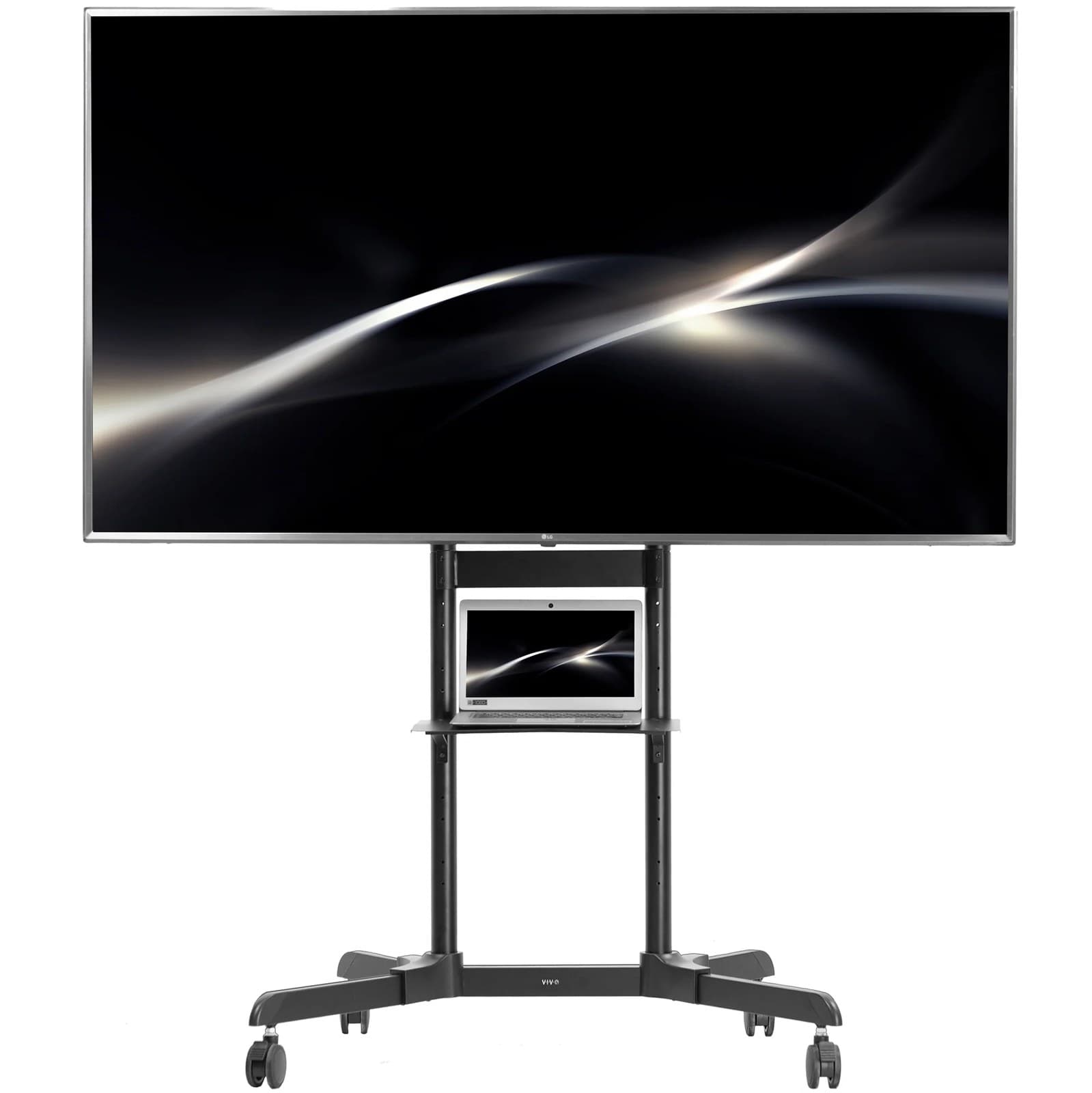 Alfatron ALF-MS100-LED Mobile LED LCD Monitor Stand