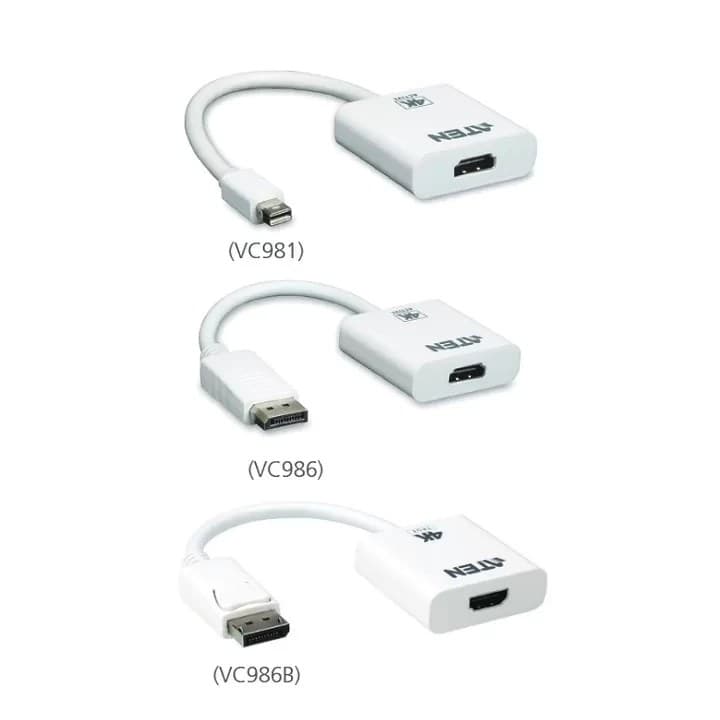 Aten 4K DisplayPort to HDMI Active Adapter - VC986