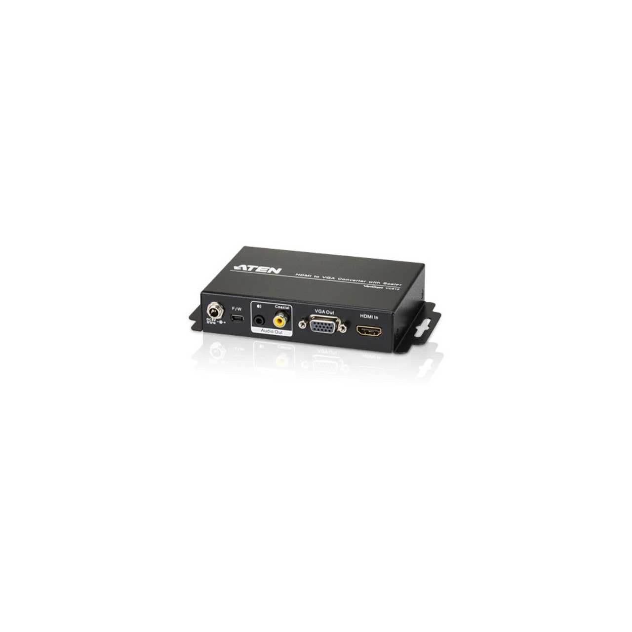 Aten Converter, HDMI to VGA with Audio and Scaler- VC812