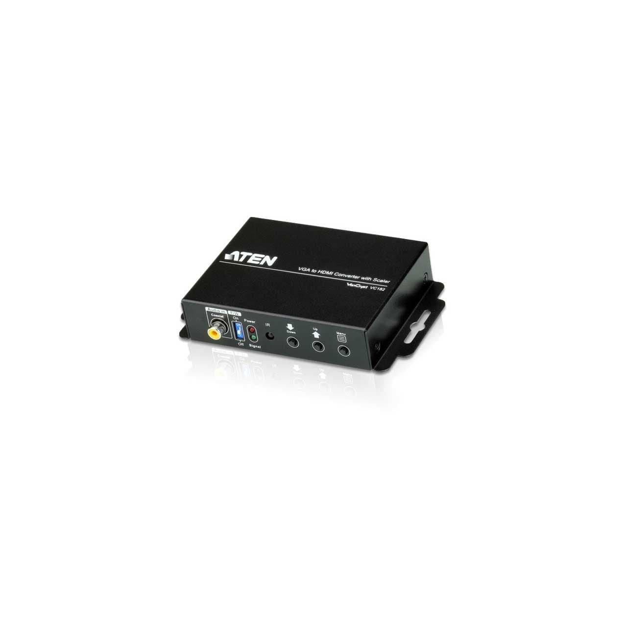 Aten Converter, VGA to HDMI with audio and Scaler - VC182