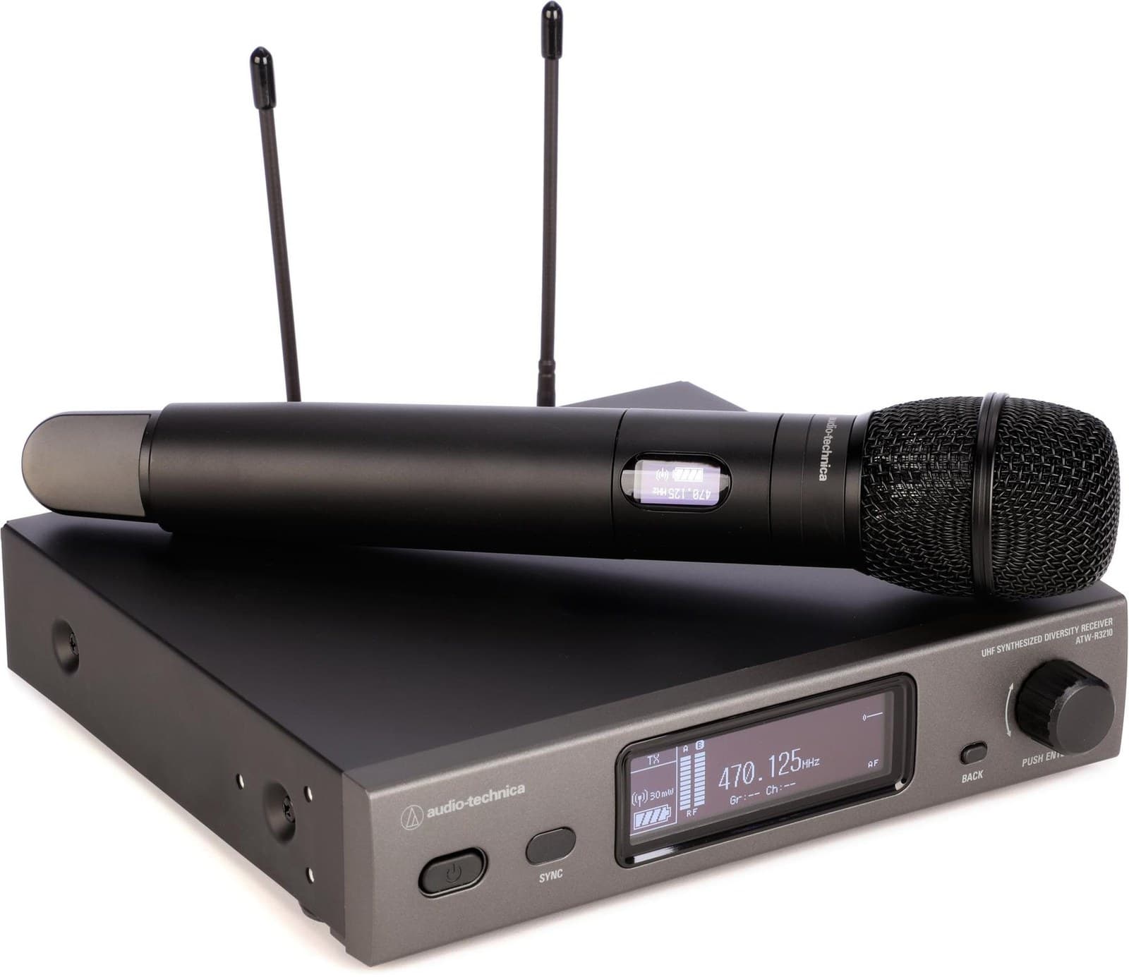 Audio-Technica ATW-3212/C710 DE2EU - UHF Wireless Handheld Microphone System