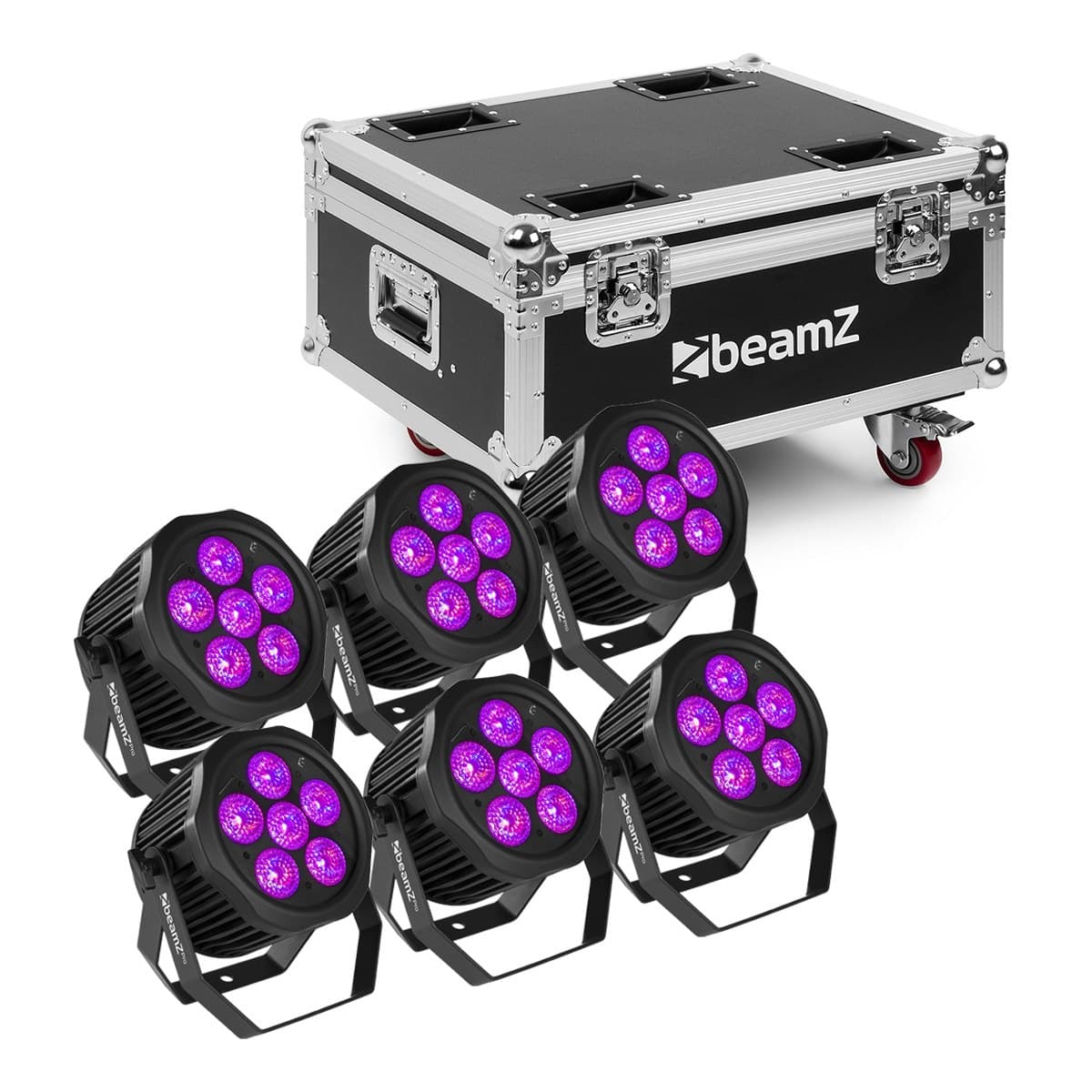 BeamZ BEAMZPRO FCBP6 Flightcase