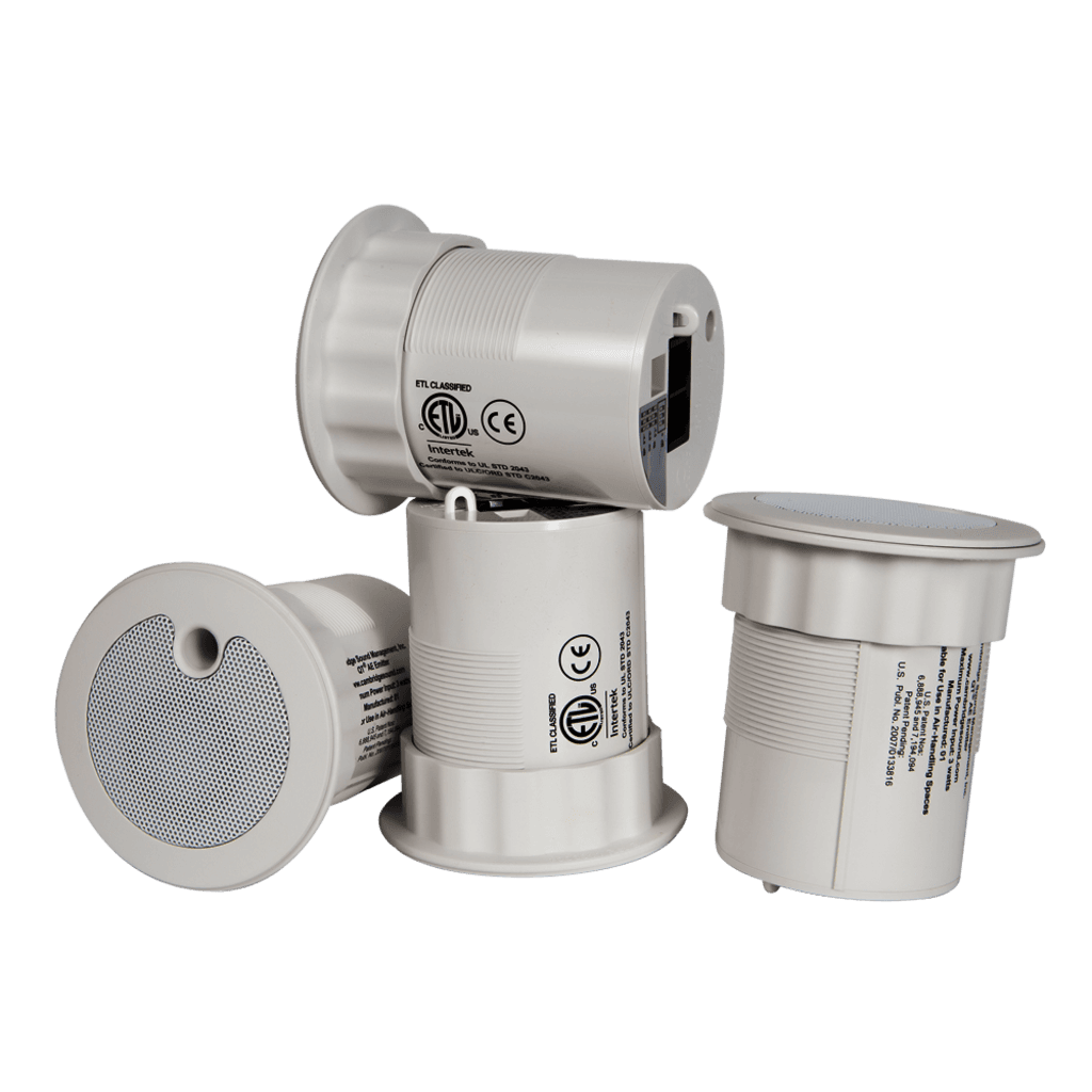 Biamp Cambridge E-A-W-4 - Biamp Qt® standard emitters in white. Sold in a 4-pack