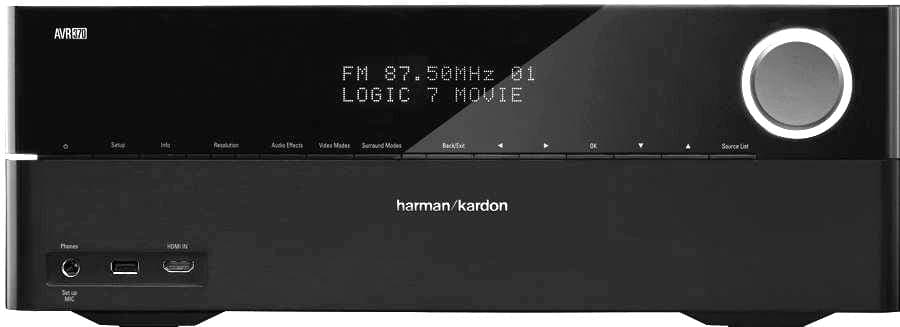 Harman Kardon AVR 370 - 7.2-Channel Wireless Network Connected AV Receiver