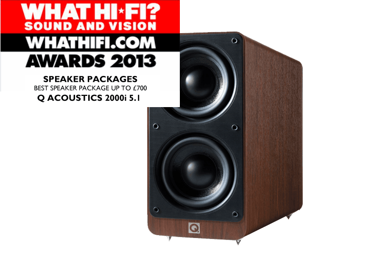 Open Box - Q Acoustics 2070Si - Subwoofer Walnut