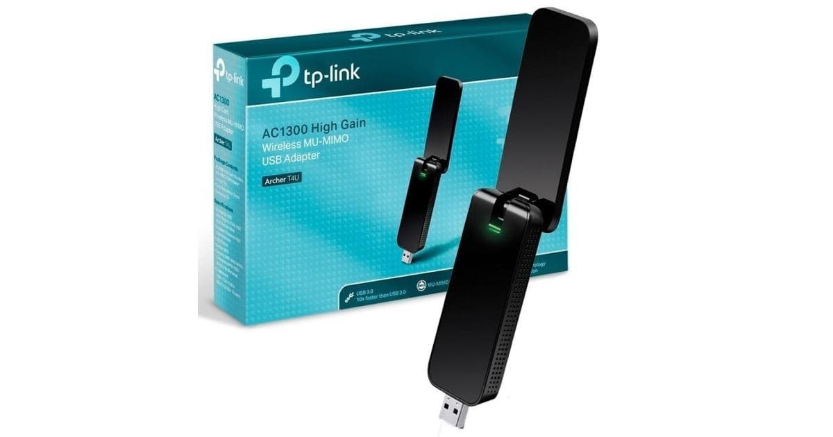 TP-LINK AC1300 HIGH GAIN WIRELESS MU-MIMO DUAL BAND USB ADAPTER...