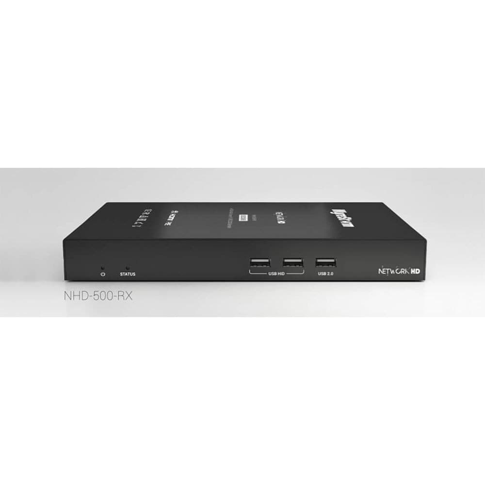 Wyrestorm NHD-500-RX - 4K60Hz Decoder | 1GbE | Dolby Vision & HDR | PoE | USB 2.0 | Video Wall | Audio De-embed | Fiber |IR & RS232 Routing
