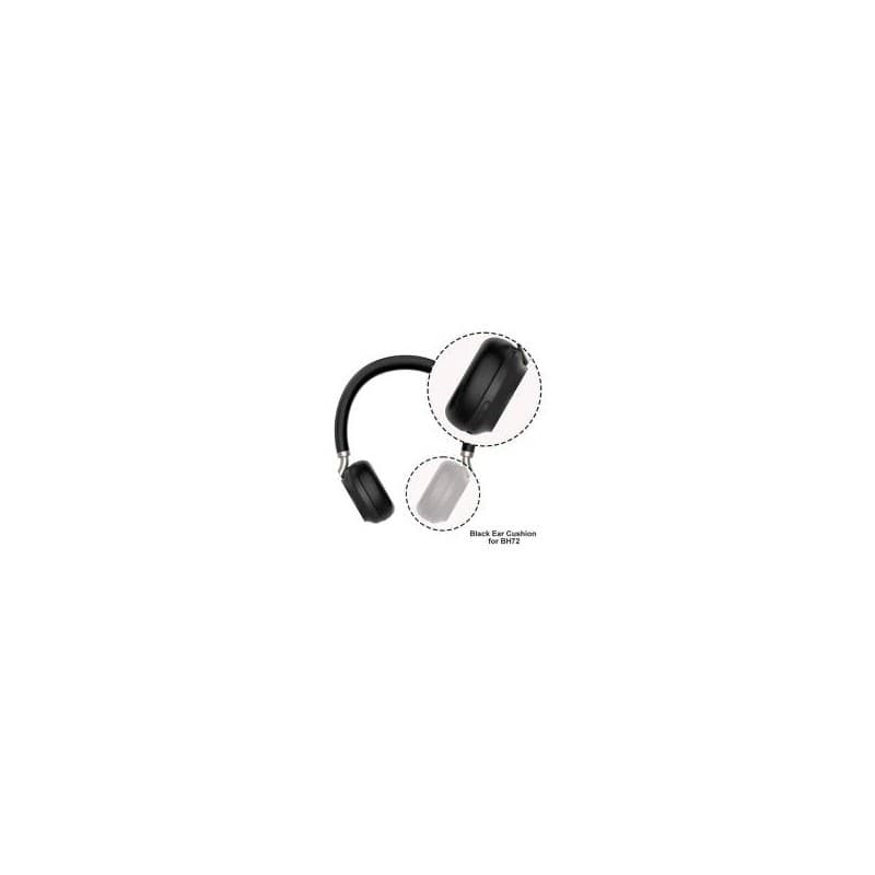 Yealink Black Ear Cushion for BH72 (5 Pairs)