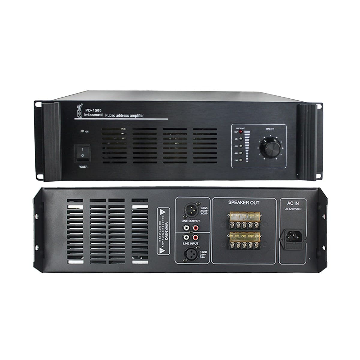 Imix - PD-1500 Public Address Amplifier (1500W)