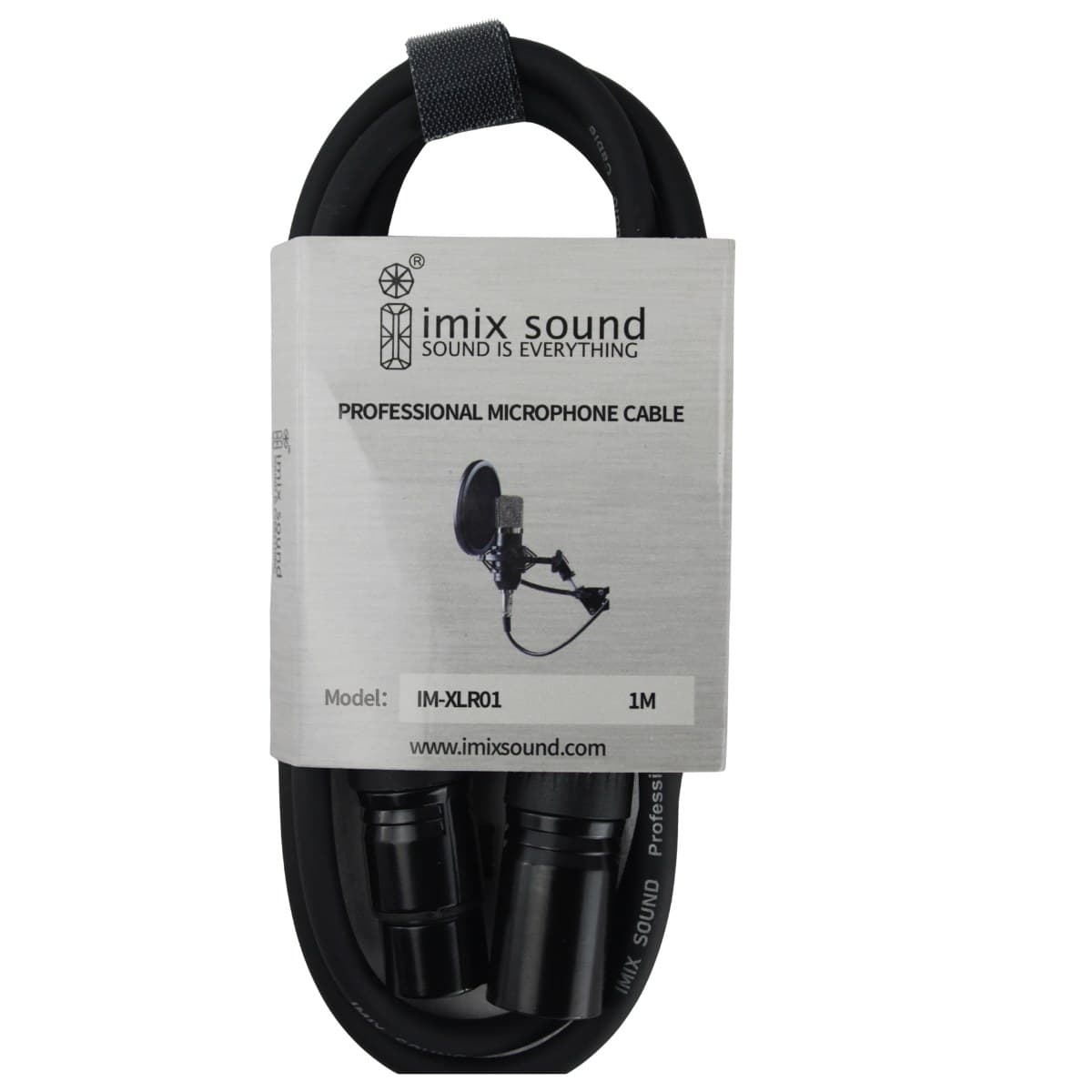 Imix 1 Meter IM-XLR01 XLR Male to XLR Female Microphone Cable