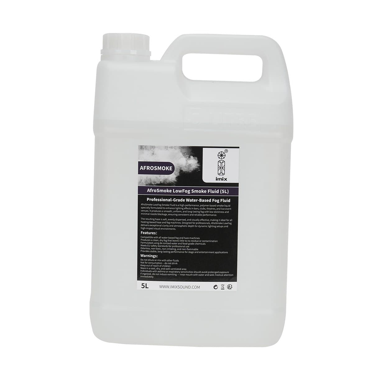 Imix - SFAT Afrosmoke Low Fog Smoke Liquid (5L)