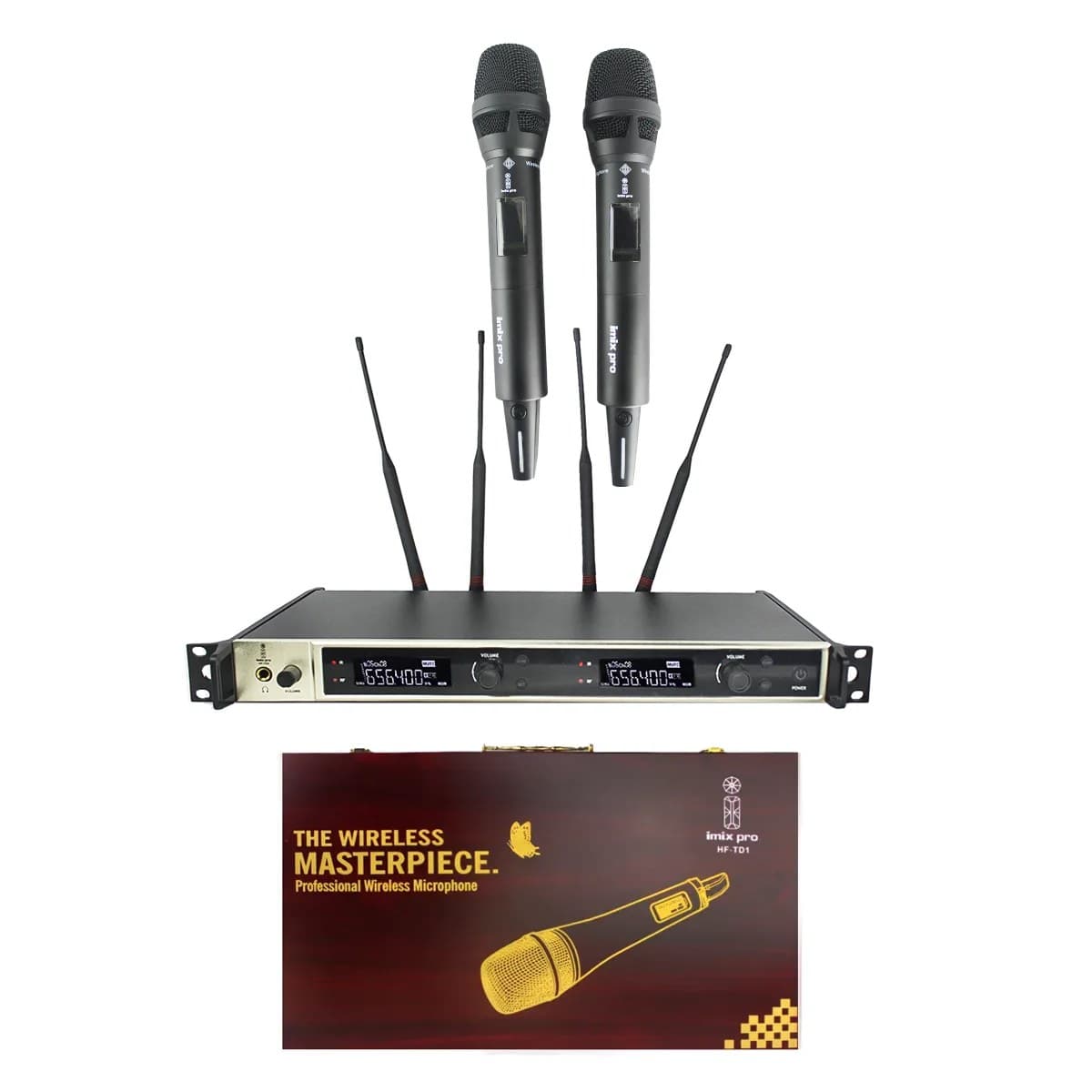 Imix IMHF-TD2 Dual Digital Wireless Microphone