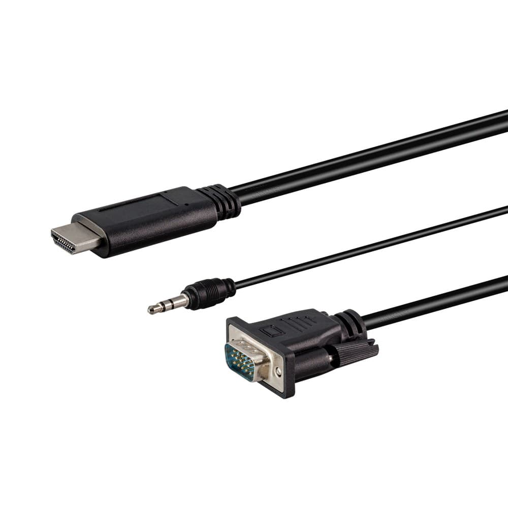 1.8m HDMI to VGA Cable with Audio